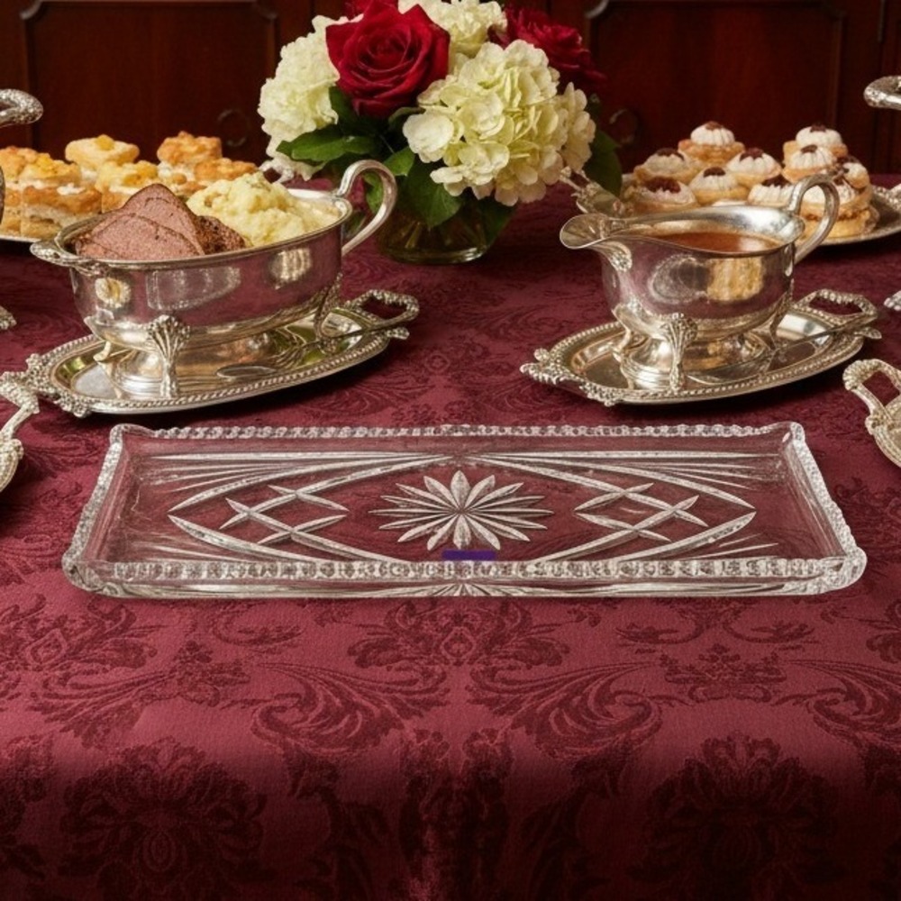 Marquis By Waterford Newberry Rectangular Serving Tray Dish